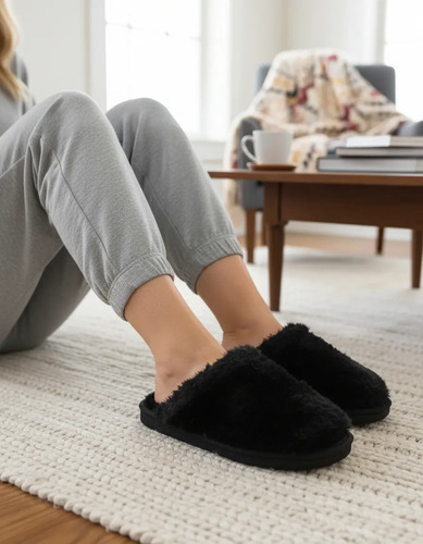 Pantufa De Pelúcia Unissex Adulto E Infantil Confortável | MercadoLivre
