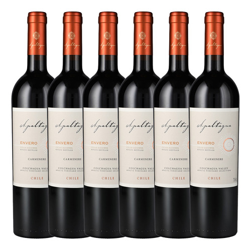 6x Vino Apaltagua Gran Reserva Envero Carménère