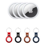 Apple Airtag 4pack Original + Chaveiro Couro Pronta Entrega