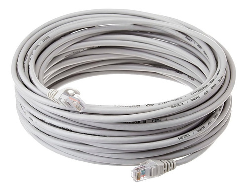 Cable De Red Rj45 Cat6e 20 Metros 4par 24awg