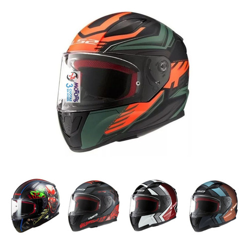 Jm Nuñez Casco Ls2 353 Rapid Happy Dreams Xtreet Extra Gale