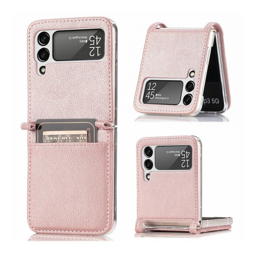 Funda De Cuero Para Samsung Galaxy Z Flip3 5g Galaxy Z Flip4