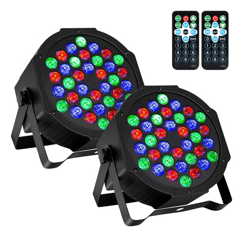 Litake Dj Par Rgb 36 Led Stage Sound Activated, Modos Led Co