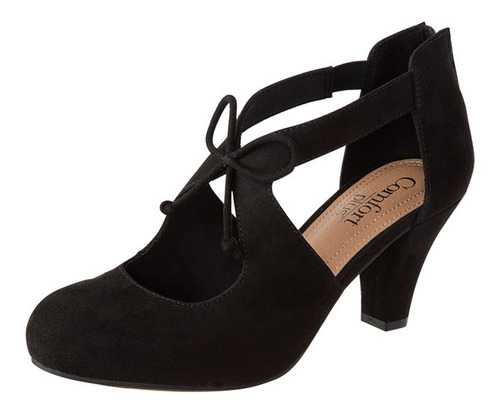 Tacones Harris Para Mujer Negro Comfort Plus