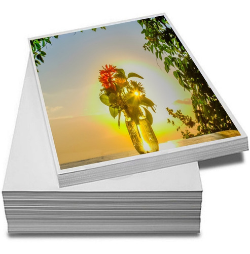 Papel Fotográfico Matte 180g Fosco À Prova D´água 60 Folhas 