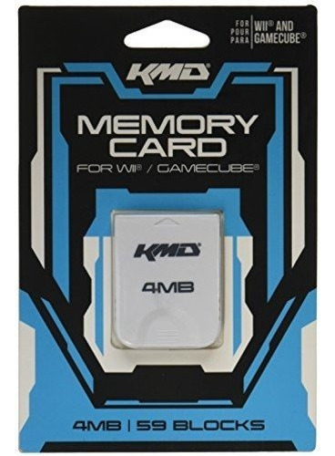 Kmd 4 Mb De Tarjeta De Memoria 59 Bloques Para Wii Y Gamecub