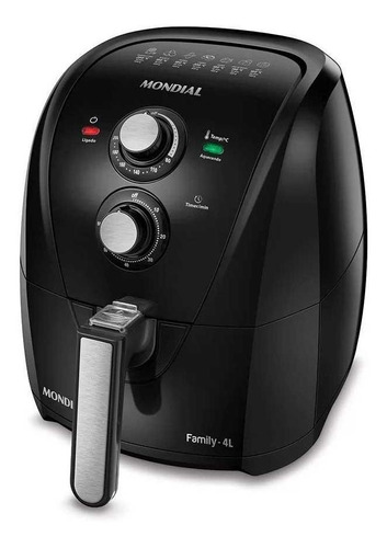 Fritadeira Elétrica Mondial Air Fry 4l Afn-40-fb Preto 220v