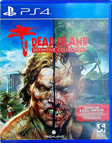 Cd Para Ps4 Dead Island Collection 2 Jogos Completos Ps2 