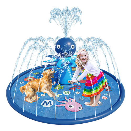 Blasland Splash Pad Para Niños, Rociador De Pulpo Para Niños