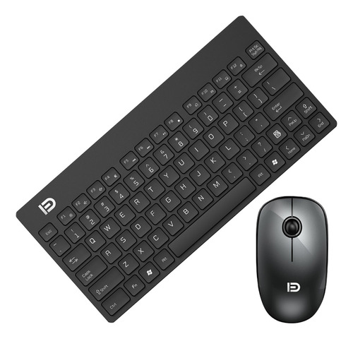 Set De Teclado Y Ratón Inalámbrico Game Home Office Thin Lig