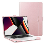 Funda Fintie P/ Macbook Pro 16  A2991 A2780 A2485 A2141 Rosa