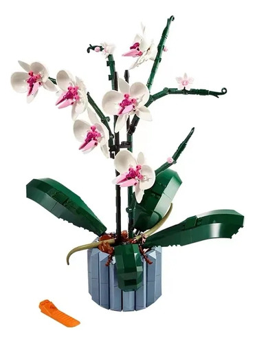Orquídeas Para Armar De Bloques - Mega Construx Compatible