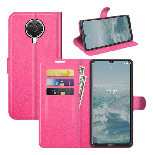 For Nokia G10/g20 Litchi Texture Flip Protective Tpu Case