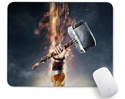 Mousepad Martillo De Thor Personalizado Para Gaming