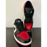 Jordan 1 Low Bred Toe 100% Original