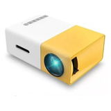 Mini Projetor Portátil Yg300 Full Hd 600 Lm Hdmi Data Show Cor Amarelo 110v/220v