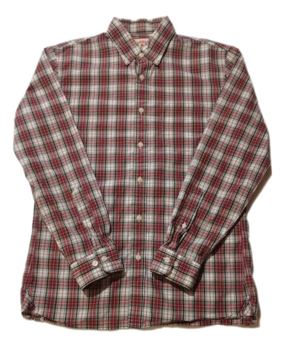 Camisa Roja Cuadros Chica Brooks Brothers 