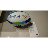 Bola Rugby Usada Nas Olimpíadas Rio 2016 Com Certificado Coe