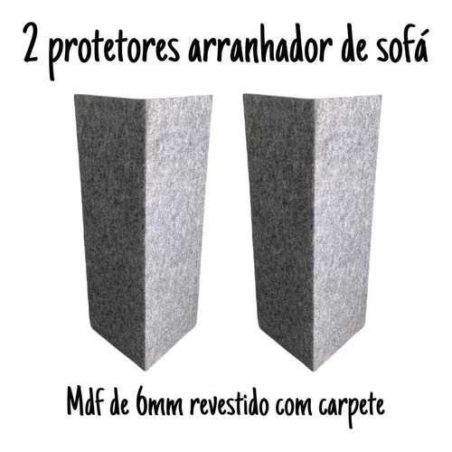 Kit Com 2 Protetores De Sofá E Arranhador Para Gatos 60cm