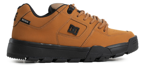 Zapatillas Dc Manteca Hombre Moda Marrón