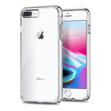 Funda Spigen Ultra Hybrid De Segunda Generación Para iPhone 8/7 Plus, Color Cristal Transparente