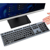 Funda De Teclado Letras Grandes Compatible Dell Kb216 K...