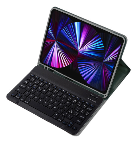 Funda Teclado Para iPad 9va Generación 10.2 Smart + Lapiz 