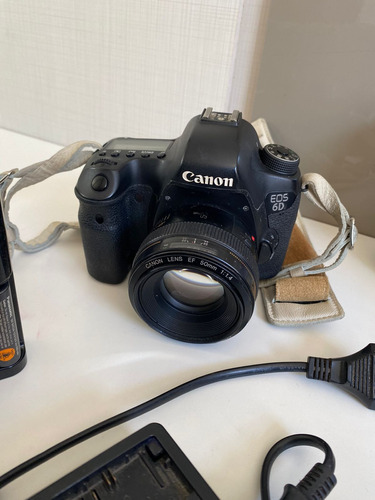 Camera Canon 6d, + Flash