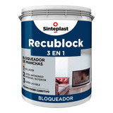 Recublock 3 En 1 Bloqueador De Manchas Y Mas X 10 Lts - Alfa Color Blanco