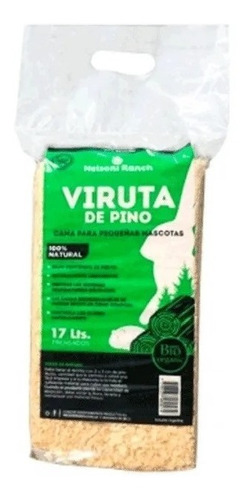 Viruta De Pino 17lts Prensados Universal Pets