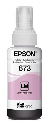 Tinta Epson Original L1800 L850 L1300 T673 Magenta Claro