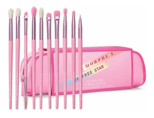 Brochas Jeffree Star Morphe Para Ojos Color Rosa