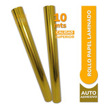 Rollo Contact Autoadhesivo Colores Metalizados 0.45x10 Mts