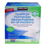 Toallitas Humedas Desechables Para Inodoro, 632 Pzs