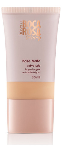 Base Mate Boca Rosa Beauty By Payot - Alta Cobertura Matte