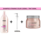 Shampoo 1500ml Y Mascarilla 500 Vitamino - mL a $98