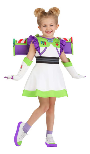 Disfraz De Toy Story Buzz Lightyear Para Niñas Y Bebes Envio Gratis