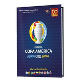 Álbum Capa Dura Copa América 2021 Completo Para Colar