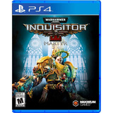 Ps4 - Warhammer 40000 Inquisitor Martyr - Físico Original N