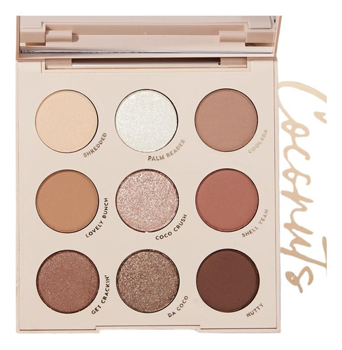 Colourpop - Paleta De Sombras, Going Coconuts