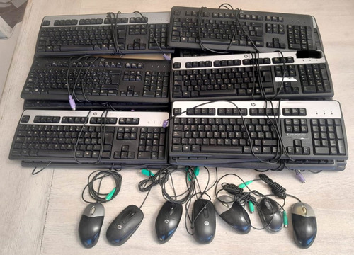 Lote Teclados Y Mouse Ps2 