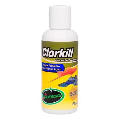 5 Anticloros Para Acuario Dulce O Salado Clorkill 125 Ml | MercadoLibre