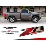 Emblema Lateral Derecho Z71 Chevrolet Cheyenne Silverado