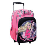 Barbie mochila 16 carro College Rosa Y Negro Wabro