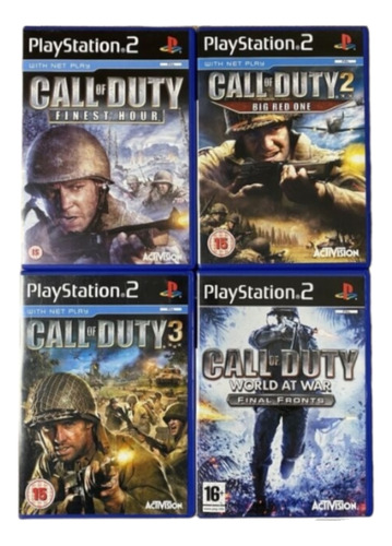 Call Of Duty Colección Ps2 