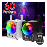 Led Disco Laser Light 60pattern Rgb Projetor Luzes De Palco