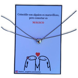 Collar Iman Corazón Para Compartir