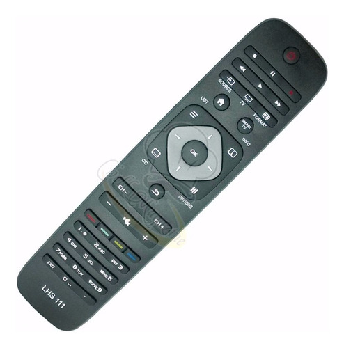 Controle Compatível Tv Philips 32 Pfl4017 G78 32 Pfl3017 D78