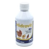 Vetnil Hidrovit 250ml - Anti Stress Estresse Galinha Pássaro