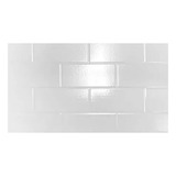 Ceramica Lourdes Simil Subway Blanco 31x53 1ra Cal